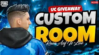 PUBG MOBILE LIVE CUSTOM ROOM & UC GIVEAWAYS | 10 ROYAL PASS GIVEAWAY - RAZR ASIF