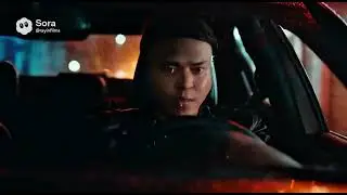 In an action movie scenes of gunfights and car chases in Phnom Penh city nightlife.