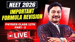 Important formula Revision l Physics Class 12th Part - 2 | Physics #neet