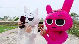 Please save Pinki 🆘 she's in danger 😱| Incredibox Sprunki In Real Life