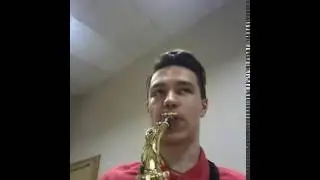 C-major on the saxophone
