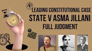 State v asma jillani case| constitutional case| law