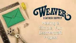Simple Leather Envelope Pouch