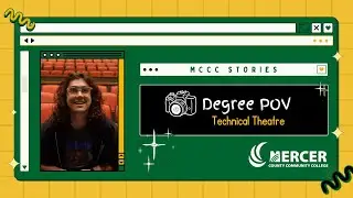 Degree POV - Technical Theatre at MCCC with Freshman Jackson Siegel