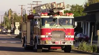 OCFA Truck 81 Responding