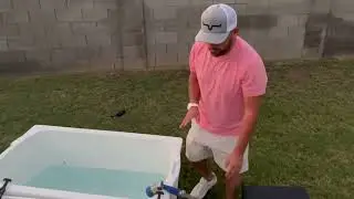 Purging the Pump and the system for Frozin 400 cold plunge