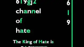 The King of Hate is BACK!!!!!!!!!!!!!!!!!