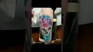 Smoke Skull Tattoo ~ 3 Years Ago