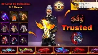Free fire ( ID ) Sell | 80 Level With 6 Max & Prime 8 | Op Collection Available Tamil✅#viralvideo