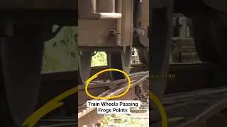 Old Rail Track bend, when Train Passing. #75lbs #oldrailtrack #shorts #wheels #railway