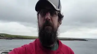 Searching for Dinosaur footprints on An Corran Beach/Isle of Skye