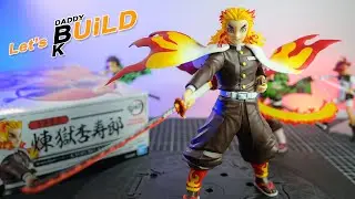 KYOJURO RENGOKU (Flame Breathing) Demon Slayer : Kimetsu no Yaiba Model Kit | ASMR Full Build Up