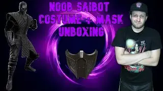 Unboxing: Noob Saibot MK1 Costume & MK9 Mask (Amazon)