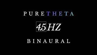 Pure Theta Wave Binaural Beats for Sleep w/ No Interruptions, No Music