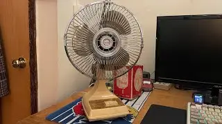 Vintage Tatung 10&rdquo; Table Fan Model LE-9CB