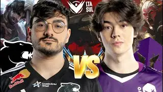 Duelo da Final? FURIA Guigo de Jayce vs VKS Boal de Ambessa na Soloq do Challenger BR