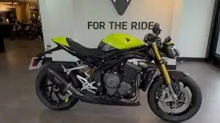 Triumph Speed Triple 1200 RX finished in Triumph Performance Yellow
