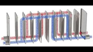 Multi pass flows by SWEP