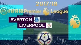 FIFA 18 Everton vs Liverpool | Premier League 2017/18 | PS4 Full Match