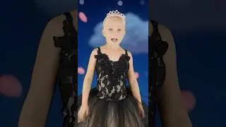 ✨ Little Ballerina's Dream 🌸🩰 Fairy Magic on Stage ✨ #kidsdacnce #shorts