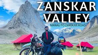 Roads of Zanskar Valley || Ladakh bike Trip