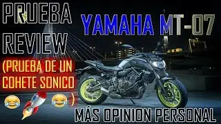 Prueba, review Yamaha MT 07 2018 impresión y especificaciones | motovlog #11