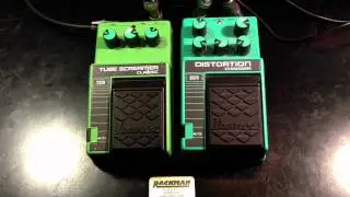 Vintage MIJ Ibanez TS10 Tube Screamer vs Vintage MIJ Ibanez DS10 Distortion
