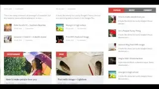 Nami Press Premium Blogger Theme