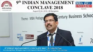 Dr Ashis K Pani, Dean - Academics, XLRI Jamshedpur