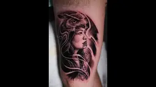 Ladies Owl (Half Sleeve Tattoo) @kingqueentattoobali  #kingqueentattoo #privatetattoostudio #bali
