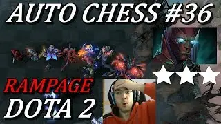 TERRORBLADE 3 Is On A RAMPAGE | Auto Chess Dota 2 Gameplay Commentary #36