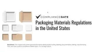 Packaging Materials Regulations in the United States