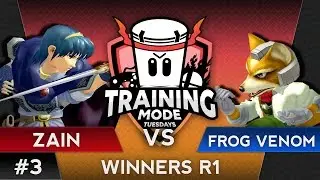 TMT 3 - Zain (Marth) vs. Frog Venom (Fox) - SSBM WR1 - Smash Melee