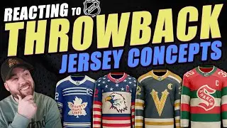 NHL Hockey Throwback Jersey Concepts!