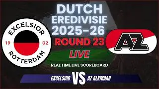 Excelsior vs AZ Alkmaar Live Scores | 2025-26 Eredivisie Round 23