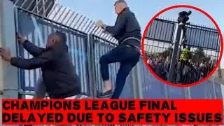 CHAOS BEFORE CHAMPIONS LEAGUE FINAL| MATCH DELAYED | Liverpool vs Real Madrid 0-1