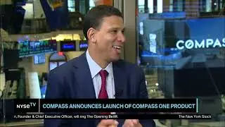 Robert Reffkin, Co Founder + CEO at Compass Joins NYSE TV Live