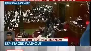 Budget session in UP Assembly: BSP walks out over unutilised funds