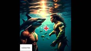 Shark vs aquaman  #hybrid #animal #viralshorts2024 #shortsfeed2024 #sorts #shots