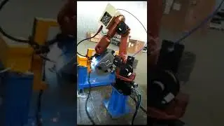 Welding Robot for Oil Tank