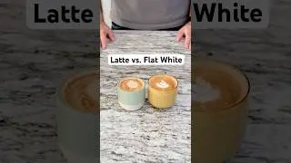 Latte vs. Flat White &ndash; What&rsquo;s the REAL Difference? (It&rsquo;s Not Just the Milk) #homebarista #baristatip