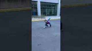 R/O Full Super Hero Landing Backflip 360