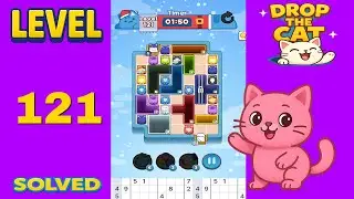 Drop The Cat &ndash; Level 121 | Fast & Clean Solution