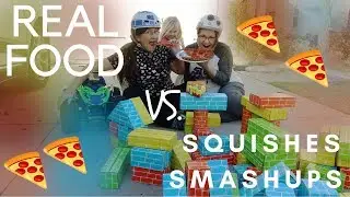 Real Food vs Squishies