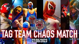 Lucha Britannia tag team match 23:05:2023 - Village Underground , London.
