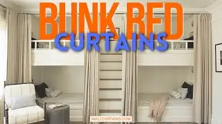 Bunk Bed Curtains in Dubai | 100% Pure Natural Fiber Curtains in UAE