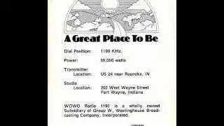 1190 WOWO Fort Wayne, Indiana