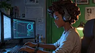 Deep data dive &ndash; Monitor Lofi for Trading & Late-Night Coding 📈 | #lofihiphop #chillhop #studybeats