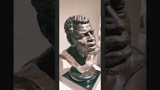 "Busto de Esclavo" (1882)             Escultor: Francisco Cafferata.     Argentina (1861- 1890)