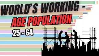 The World&rsquo;s Working-Age Population (25&ndash;64) | Bar Chart Race